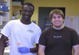 Kwame and Justin